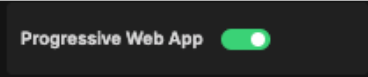 PWA config